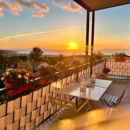 Maresca's Rooftop Sea View Sorrento Apartment